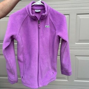 Girls Columbia Fleece Zip
